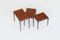 Nesting Tables in Rosewood by Johannes Andersen for CFC Silkeborg, Denmark, 1960s, Set of 3 8