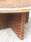 Coffee Table in Braided Rope and Rattan, 1970s 4