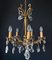 Vintage Italian Chandelier in Bronze and Brass, 1950s 1