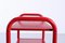 Postmodern Red Metal Trolley by Habitat, 1980s, Image 9