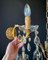 Lampadario vintage in ottone, Italia, anni '40, Immagine 5