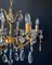 Lampadario vintage in ottone, Italia, anni '40, Immagine 3