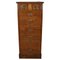French Oak Apothecary Filing Cabinet, 1930s 1