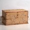 Vintage Washed Wood Trunk, 1920, Image 1