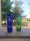 Handgravierte Murano Kristallvasen, 1960er, 2er Set 3