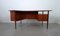 Freeform Teak Desk by Hans Hartl for WK Möbel, 1950s 5