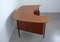 Freeform Teak Desk by Hans Hartl for WK Möbel, 1950s, Image 7