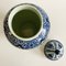 Mid-Century Delfter Blaue Vase von Boch, 1950er 5