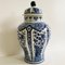 Mid-Century Delfter Blaue Vase von Boch, 1950er 3