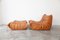 Poltrona e pouf Togo di Michel Ducaroy per Ligne Roset, set di 2, Immagine 2