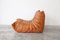 Poltrona e pouf Togo di Michel Ducaroy per Ligne Roset, set di 2, Immagine 3