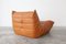 Poltrona e pouf Togo di Michel Ducaroy per Ligne Roset, set di 2, Immagine 6