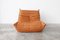 Poltrona e pouf Togo di Michel Ducaroy per Ligne Roset, set di 2, Immagine 9