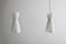 Diabolo Pendant Lights by Peter Svarrer for Holmegaard, Denmark, 1970s, Set of 2 1