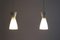 Diabolo Pendant Lights by Peter Svarrer for Holmegaard, Denmark, 1970s, Set of 2 2