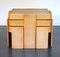 Wood and Glass Coffee Tables by Gianfranco Frattini for Cassina, 1960s, Set of 3 2