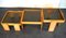 Wood and Glass Coffee Tables by Gianfranco Frattini for Cassina, 1960s, Set of 3 6