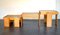 Wood and Glass Coffee Tables by Gianfranco Frattini for Cassina, 1960s, Set of 3 13