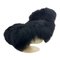 Vintage Star Maidens Sheepskin Swivel Chair from Lurashell, 1971 5