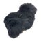 Vintage Star Maidens Sheepskin Swivel Chair from Lurashell, 1971 2
