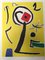 Miró Lithography Poster from Montedison, 1985, Image 2