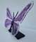 Marijke & Joop Berendsen, Purple Butterfly, 2024, Glass 3
