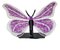 Marijke & Joop Berendsen, Purple Butterfly, 2024, Glass 1