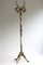 Regency Brass & Marble Standing Coat Hat Rack, Italy, 1960s 10