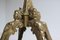Regency Brass & Marble Standing Coat Hat Rack, Italy, 1960s 8