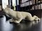 Charles Lemanceau (1905-1980) for Manufacture de Saint-Clement, Crouching Panther, Art Deco Ceramic, Image 5