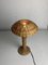Scandinavian Rattan Wicker Mushroom Table Lamp, 1970s 11