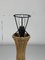 Scandinavian Rattan Wicker Mushroom Table Lamp, 1970s 13
