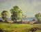 Arthur Spooner, En Plein Air Post Impressionist Landscape of Rural Derbyshire, Oil Painting 2
