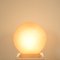 Mid-Century Round Modern Alabaster Table Lamp, 1970s 2