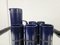Jug and Ceramic Glasses by F. Santi, 1970, Set of 7 1