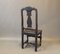 Baroque Danish Painted Wood Chair, 1860s, Image 3