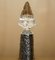 Large Antique Perfume Bottle Flask in Cut Glass Crystal & Sterling Silver, 1906 6