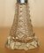 Large Antique Perfume Bottle Flask in Cut Glass Crystal & Sterling Silver, 1906 5