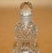 Antique Decorative Cut Glass Crystal Collectable Dressing Table Perfume Bottle, 1920 3