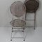 Antique Foldable Garden Chairs, Set of 2 4