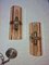 Chandelier and Veca Wall Lights from Fontana Arte, 1960s, Set of 3 5