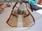 Chandelier and Veca Wall Lights from Fontana Arte, 1960s, Set of 3 6