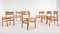 Bm-1 Chairs by Børge Mogensen for C.M. Madsens Møbelfabrik, 1960s, Set of 6 1