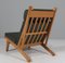Set of Lounge Chair Model Ge-375 attributed to Hans J. Wegner for Getama, 1960s, Image 7