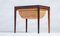 Tavolo da cucito in palissandro di Severin Hansen per Haslev Møbelsnedkeri, Danimarca, anni '60, Immagine 3