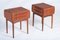 Tables de Chevet par Johannes Andersen, Danemark, 1960s, Set de 2 2