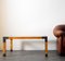 Table Basse en Bruyère et Laiton, 1980s 6