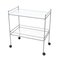 Metal and Glass Service Trolley, 1980s 5