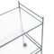 Metal and Glass Service Trolley, 1980s 11