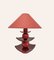 Japanische Pagoda Tischlampe von Louis Drimmer, Frankreich, 1980er 2